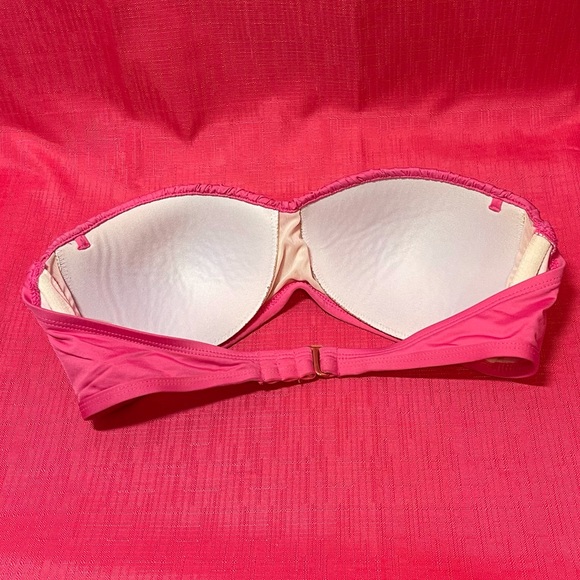 XHILARATION PINK BANDEAU BIKINI SIZE S - Picture 10 of 10